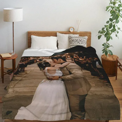 Miniatura 6 de Manta personalizada con fotos, texto, Manta Personalizada con imagen, texto o fotos para regalos de cumpleaños de adultos o niños, Navidad, Noche