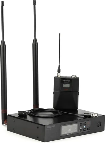 Miniatura 3 de Shure Sistema de micrófono inalámbrico QLXD14/83 con Bodypack y micrófono Lavalier omnidireccional WL183