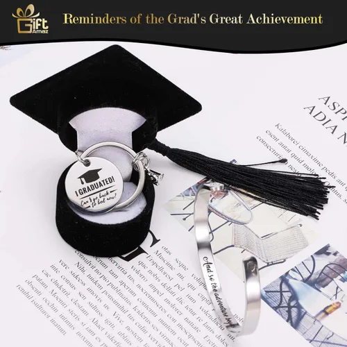 Miniatura 5 de GiftAmaz Juego de regalos de graduación 2026 para ella, cesta de regalo de felicitaciones de graduación de clase 2026, incluye taza de café