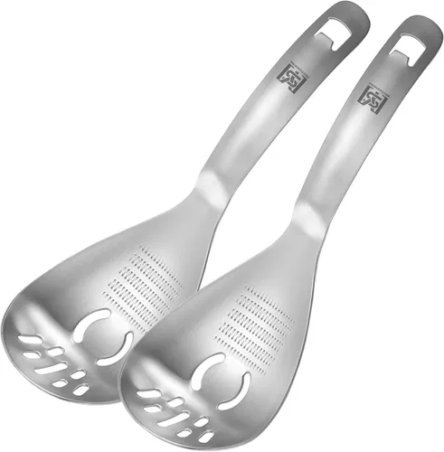 Miniatura 12 de Separador de huevos 5 en 1 para huevos crudos con triturador de papas, cuchara de cocina multifuncional, separador de yema de huevo, placa