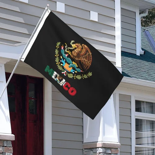 Miniatura 14 de Bandera de 3 x 5 pies, calendario azteca mexicano de doble cara, letrero grande para pared, dormitorio, sala de estar, decoración colgante de casa