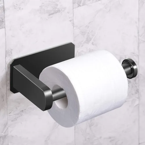Miniatura 5 de VAEHOLD Soporte Autoadhesivo para Papel Higiénico Cocina Baño Soporte Adhesivo para Rollo de Inodoro Sin Perforaciones para Baño Adherible a Pared