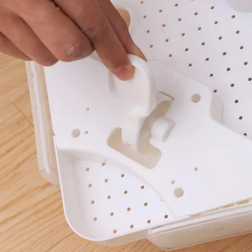 Miniatura 3 de Estante de pared con ventosa, estante colgante de esquina para ducha, baño, estante para colgar sin perforación, cesta de almacenamiento de baño