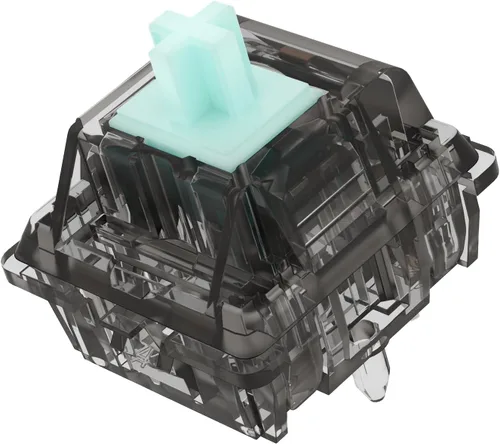Miniatura 15 de DUROCK Interruptores lineales, serie L Lineales lisos, interruptor de teclado prelubricado de 5 pines para teclados mecánicos MX