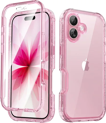 Miniatura 40 de Lifedance - Funda diseñada para iPhone 14/iPhone 13, funda protectora resistente de cuerpo completo con protector de pantalla incorporado