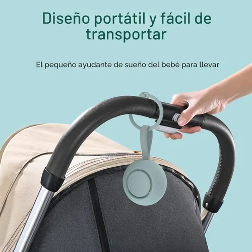 Miniatura 4 de Máquina de sonido portátil para bebés [ruido blanco para bebés, niños y adultos] [sueño tranquilo] [función de temporizador] [12 sonidos relajantes]
