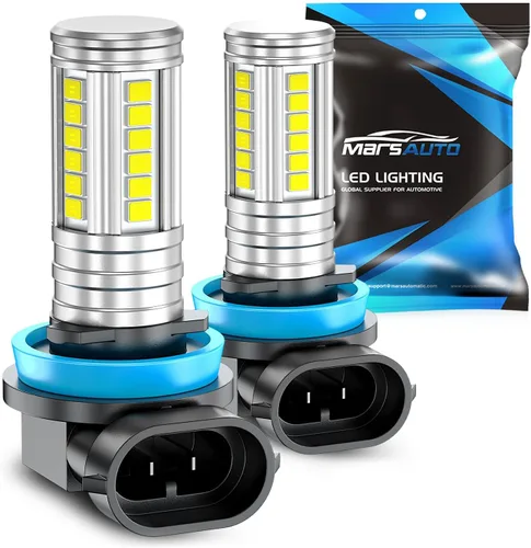 Miniatura 14 de Marsauto 9005 H11 High/Low Beams and 5202 LED Fog Light Bulbs Combo Kits Fit For Chevy Colorado 2015-2019 & Chevy Tahoe 2007-2014, 92,000LM Bright
