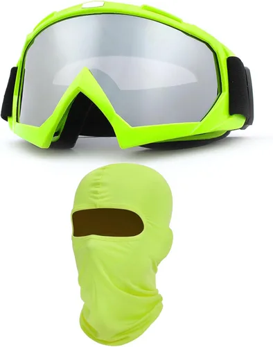 Miniatura 18 de Gafas de motocicleta con máscara facial, resistentes al viento, gafas de esquí de carreras de motocross, gafas protectoras de seguridad