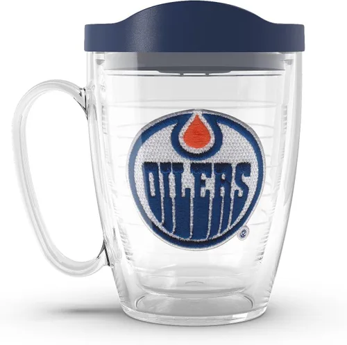 Miniatura 27 de Tervis Vaso aislado de doble pared NHL Pittsburgh Penguins hecho en Estados Unidos mantiene las bebidas frías y calientes, 16 onzas, taza, logotipo
