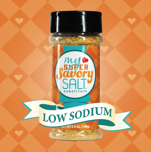 Miniatura 4 de My SUPER Savory SALT - Condimento bajo en sodio y bajo en potasio - Levadura nutricional y hierbas - Sabor limpio y deseable para palomitas de maíz