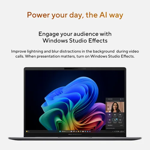 Miniatura 12 de ASUS ExpertBook PM3 - Laptop empresarial de 14 pulgadas, procesador AMD Ryzen AI7 350, 32 GB de RAM, SSD de 1 TB, WiFi 7, Windows 11 Pro, gris