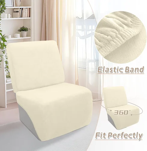 Miniatura 536 de Arfntevss Fundas de sofá seccional reclinable de terciopelo, Funda de sofá seccional de esquina para sofá reclinable, Funda elástica suave