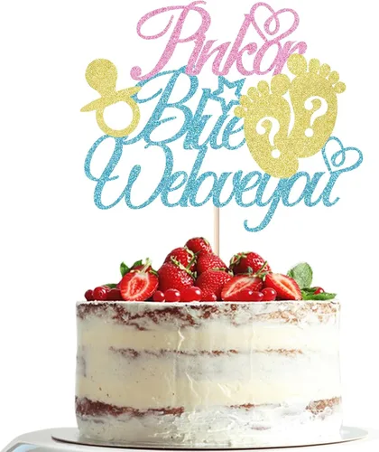 Miniatura 9 de Glitter Here Comes The Son - Decoración para pastel de primer cumpleaños para bebé, temática de sol, baby shower, suministros de decoración