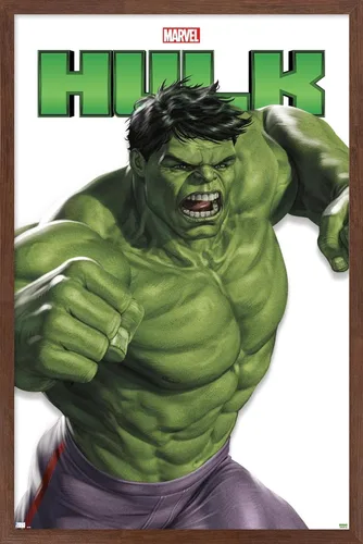 Miniatura 6 de Marvel Comics Hulk Feature Series - Póster de pared, 34 pulgadas de largo x 22.4 pulgadas de ancho, versión premium sin marco