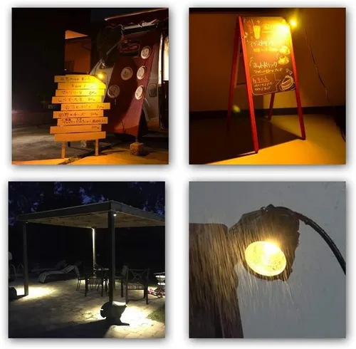 Miniatura 4 de Lámpara LED con clip de 5 W, luz direccional de bala con abrazadera, letrero impermeable para exteriores, iluminación de pizarra, lámpara de trabajo