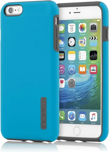 Incipio DualPro - Funda de transporte - Envasado al por menor - Color coral/rosa claro, talla única , Azul Verdosa/CARBÓN (Cyan/CHARCOAL)