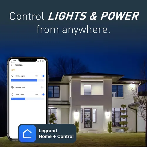 Miniatura 2 de Legrand Radiant WNRH1LA - Puerta de enlace inteligente con Netatmo, compatible con Alexa, Google Assistant y Apple HomeKit, almendra clara (1 unidad)
