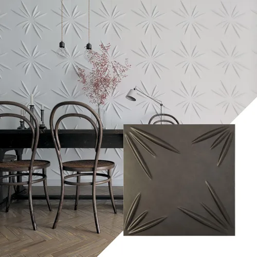 Miniatura 23 de Ekena Millwork WP20X20INWH 19 5/8 pulgadas de ancho x 19 5/8 pulgadas de alto Inula EnduraWall Decorativo 3D Panel de Pared Cubre 2.67 pies cuadrados
