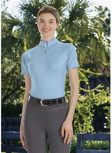 Miniatura 4 de Noble Equestrian Ashley + manga corta para mujer