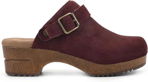 Miniatura 3 de WHITE MOUNTAIN Zapatos Ser Cuero Plantillas Zuecos