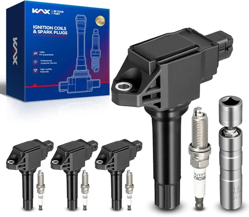 Miniatura 15 de Bobina de encendido KAX UF303 Paquete de 6 unidades Compatible con Trailblazer, Envoy XL, H3, Trailblazer EXT, Rainier, i-370, i-350, i-290, i-280