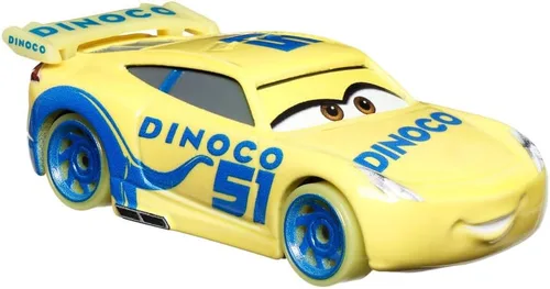 Miniatura 4 de Disney Pixar Cars Glow Racers - Dinoco Cruz Ramírez - Coches Metal