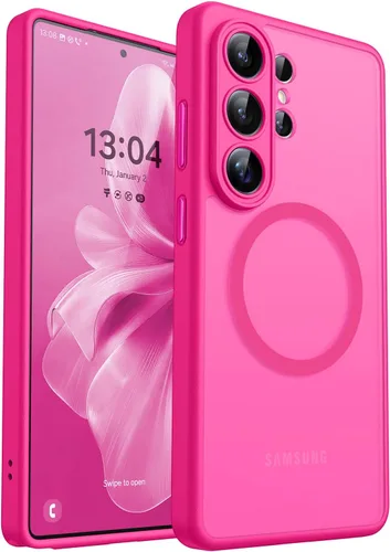 Miniatura 21 de CANSHN Funda diseñada para Samsung Galaxy A16-5G [protección completa de la cámara] [compatible con Magsafe] funda protectora trasera translúcida
