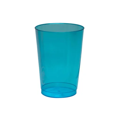 Miniatura 16 de Vasos de plástico para fiestas de Party Essentials, 9 onzas de capacidad, con brillo, Variado neón, 500