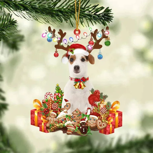 Miniatura 16 de Nazenti Adorno de Navidad personalizado de reno de Alaskan Malamute – Adorno de perro personalizado para amantes de las mascotas, acrílico plano