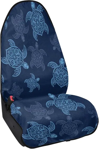 Miniatura 2 de Yewattles Turtle - Protector de toalla impermeable para asiento de automóvil, protector para después de correr, nadar, entrenamiento, Tortuga