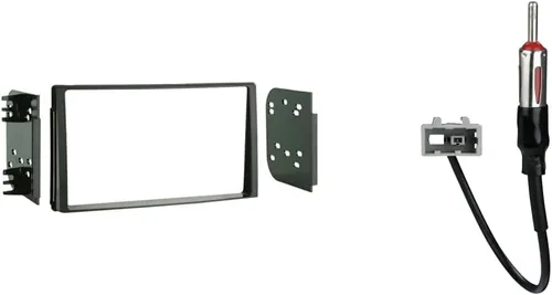 Miniatura 2 de Metra Electronics 95-7324 Kit de instalación doble DIN para vehículos Kia Optima 2006 en adelante (negro)