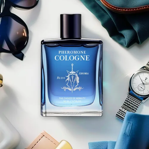 Miniatura 7 de Colonia de feromonas para hombres, colonia de 1.7 onzas líquidas para hombres, fragancia diaria de larga duración para confianza social, aroma