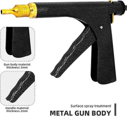 Miniatura 3 de Kit de reparación de neumáticos, kit de tapones de neumáticos profesional resistente, kit de reparación de tapones de neumáticos sin cámara de lujo