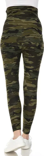 Miniatura 3 de Leggings Depot - Leggings de maternidad para mujer, sobre el vientre, mallas de yoga casuales para embarazo
