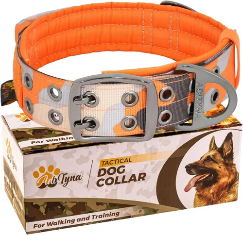 Miniatura 8 de ADITYNA - Collar para perros gigantes con asa - Collar ajustable XXL de 30 a 36 pulgadas - Diseñado exclusivamente para razas de perros enormes como