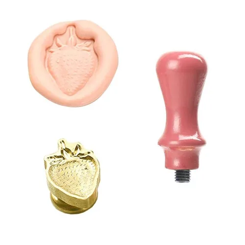 Miniatura 5 de Sello de sello en relieve, diseño de hongos, kit de sello de cera para envolver regalos, invitación de fiesta de boda Hongo en relieve