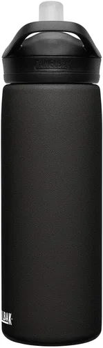 Miniatura 2 de CamelBak - Eddy+ - Botella de agua con aislante al vacío de acero inoxidable, 20 onzas, color negro