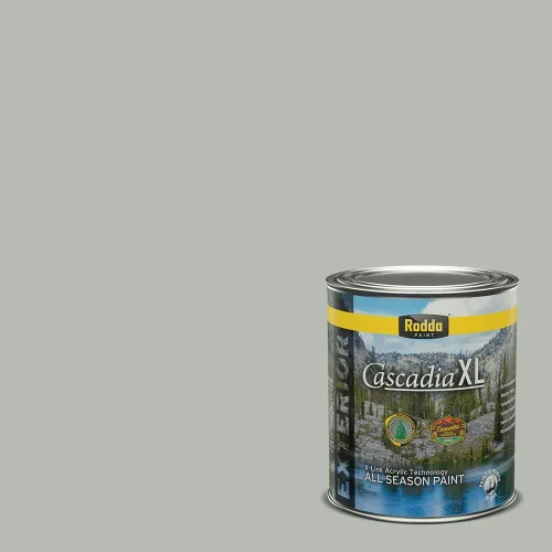Miniatura 23 de Rodda Paint CASCADIA XL - Pintura satinada exterior e imprimación en uno, 1 galón, hoja de aloe