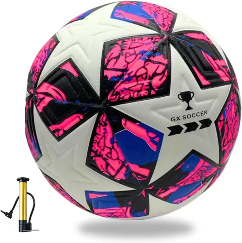 Miniatura 2 de Pelota de fútbol tamaño 4. Pelota de fútbol GX Soccer Champions. Material PU duradero de grado profesional.