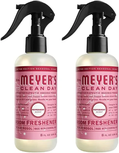 Miniatura 17 de Mrs. Meyer's Clean Day - Ambientador en espray, atomizador sin aerosol infundido con aceites esenciales, albahaca, 8 onzas líquidas