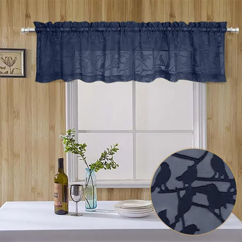 Miniatura 89 de OVZME Anji - 2 paneles de cortinas traslúcidas de gasa marrón de 72 pulgadas de largo para dormitorio, doble bolsillo para barra, tela ligera