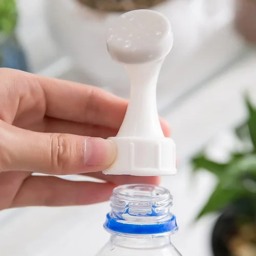 Miniatura 5 de Rociador de tapa de botella 2 en 1, riego automático, hecho de plástico duradero, reemplazo portátil para regadera
