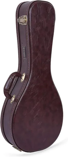 Estuche Crossrock de carcasa dura para mandolina estilo A en marrón vintage (CRW620MABR)