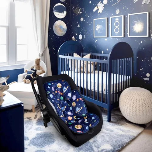 Miniatura 7 de Pea Pod - Soporte de cabeza para asiento de auto para bebé recién nacido, 2 en 1 Apoyo de cabeza y cuerpo para asiento de auto infantil para niños