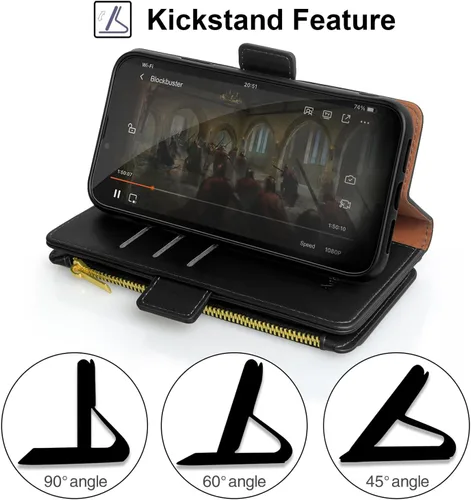 Miniatura 7 de Antsturdy Funda compatible con Motorola Moto G Stylus 5G 2022 con tarjetero para mujeres y hombres, funda para teléfono con bloqueo RFID, piel