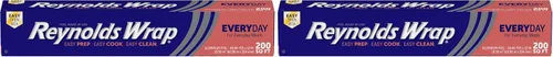 Miniatura 12 de Papel Aluminio Reynolds Wrap, 200 Pies Cuadrados