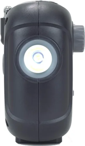 Miniatura 4 de Kaito Radio de emergencia KA580 Digital Solar Dynamo Crank Wind Up AM/FM y NOAA receptor de radio meteorológico con alerta en tiempo real, Negro