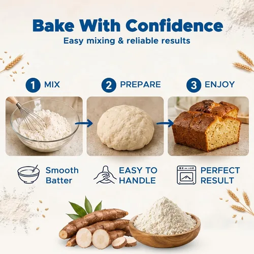 Miniatura 8 de Jans Harina de yuca, 2 libras, sustituto de harina multiusos sin gluten, harina para hornear sin cereales sin OMG, apta para paleo y AIP, harina