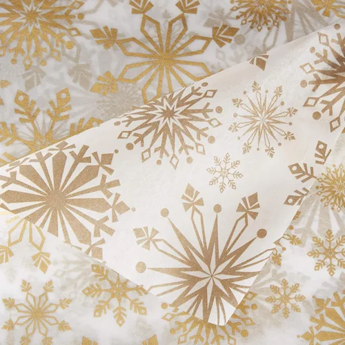 Miniatura 11 de Papel de seda y papel kraft con diseños de Navidad Rojo