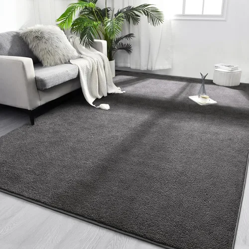 Miniatura 16 de FlyDOIT Alfombras redondas para dormitorio, sala de estar, 4 x 4, color azul marino, súper suaves, cómodas, gruesas de espuma viscoelástica